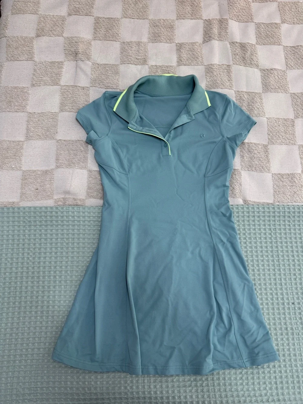 Lululemon Short-Sleeve Polo Dress Rip Tide / Faded Zap